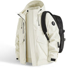 Herren technische Outdoor-Jacke mit innovativem Taschenkonzept und atmungsaktiven Materialien R&B