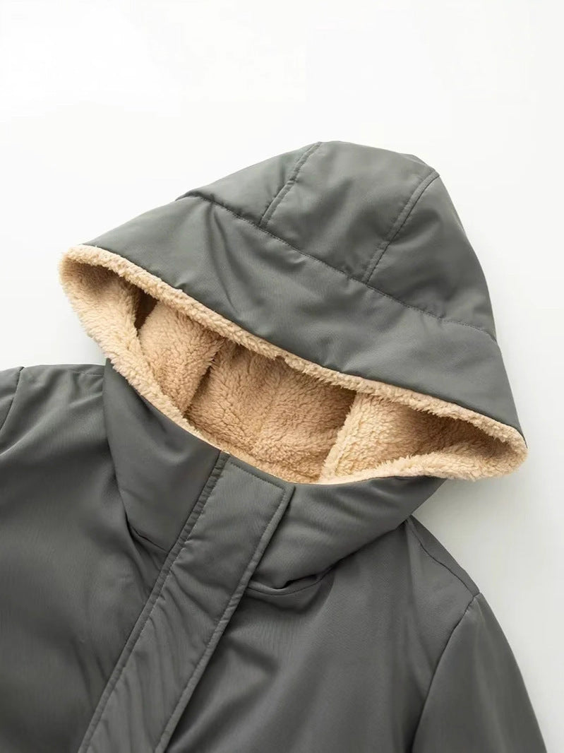 Damen Übergangsjacke mit kuscheligem Innenfutter und praktischen Taschen R&B