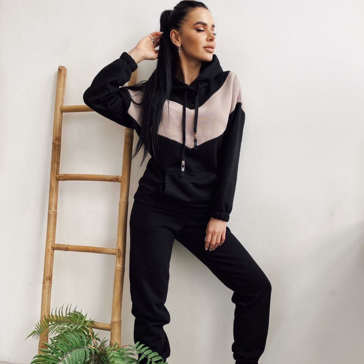 Damen Sportliche Freizeitanzug R&B