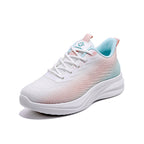 Damen sportliche Sneakers mit atmungsaktivem Obermaterial und komfortabler Dämpfung R&B