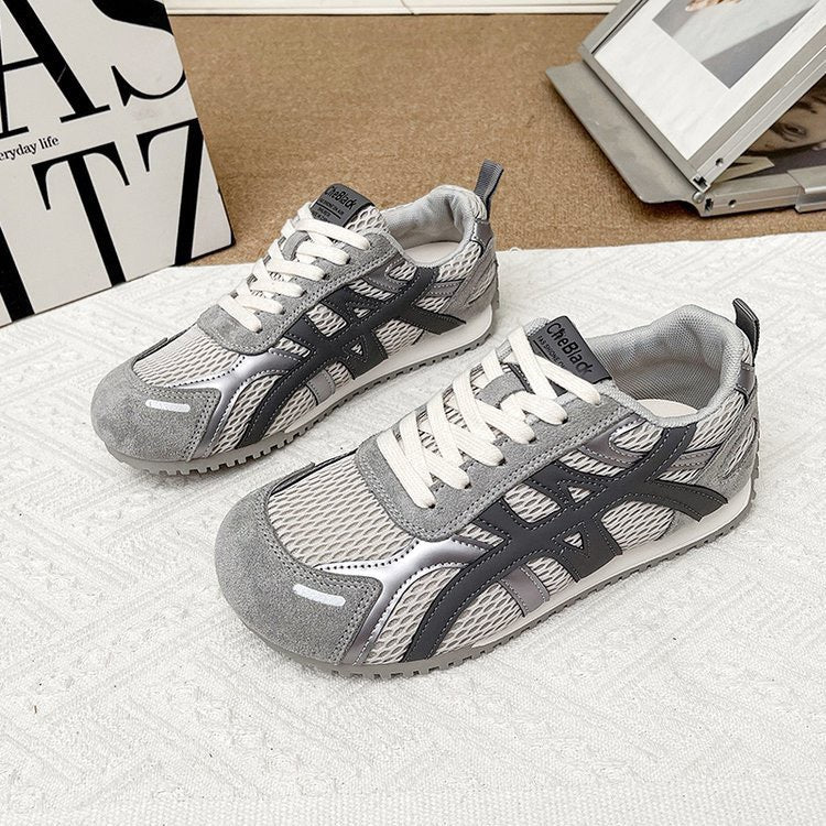 Damen Sportliche Lightweight Sneakers mit atmungsaktivem Obermaterial und rutschfester Sohle R&B