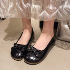 Damen Ballerinas mit verspieltem Schleifen-Design und komfortablem Innenfutter EB
