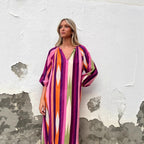 Damen Langarmkleid R&B