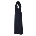 Damen Maxi-Kleid mit schickem Halterneck und raffinierter Drapierung R&B