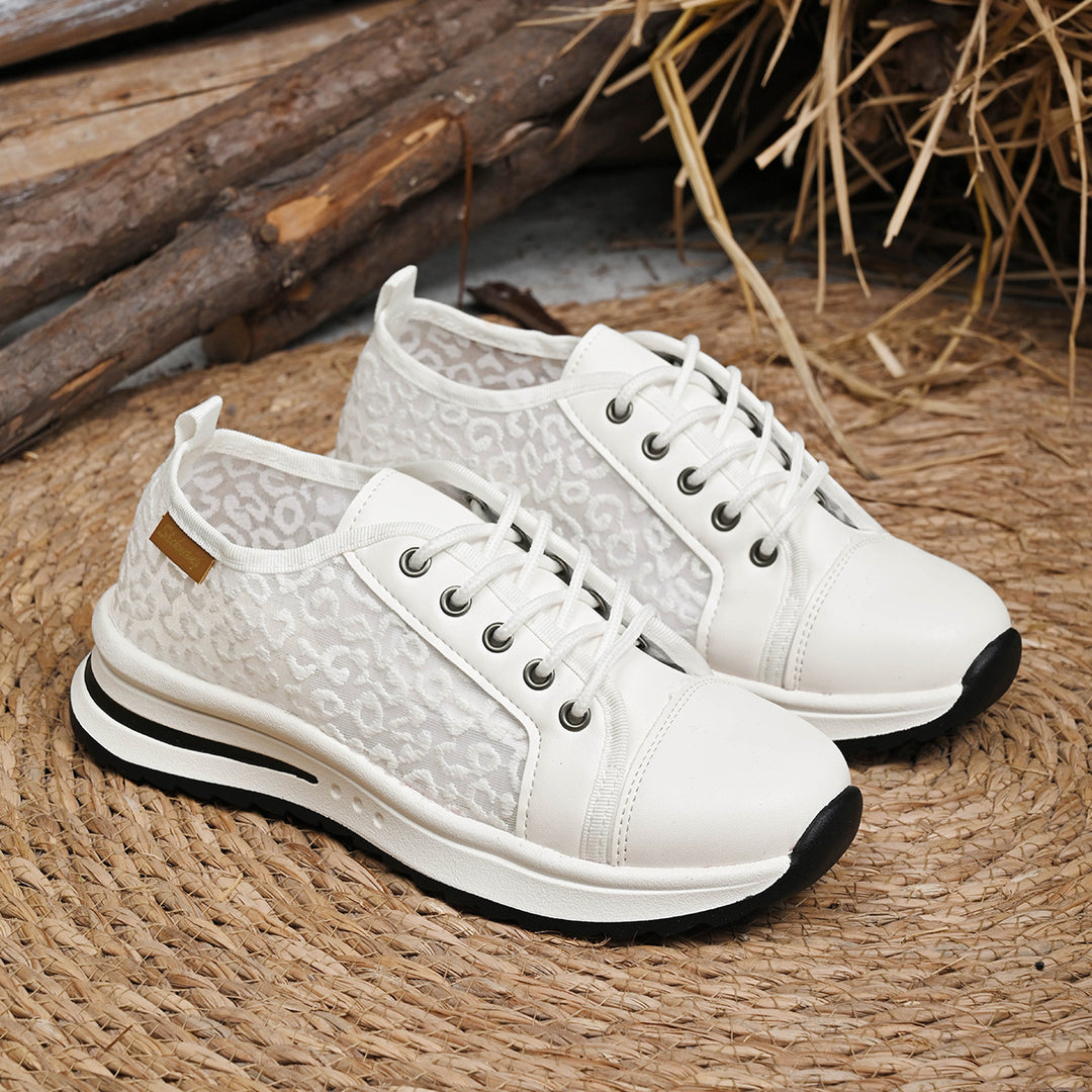 Damen Sportliche Sneakers mit luftiger Textur und rutschfester Sohle R&B