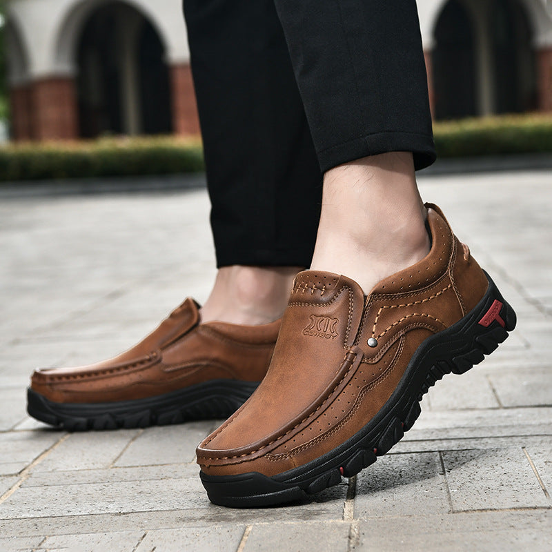 Herren Bequeme und robuste Mokassins mit rutschfester Sohle R&B