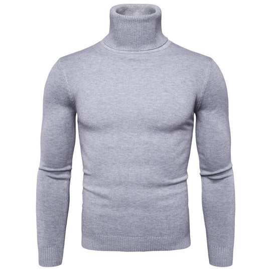 Herren Rollkragenpullover aus feiner Merinowolle R&B