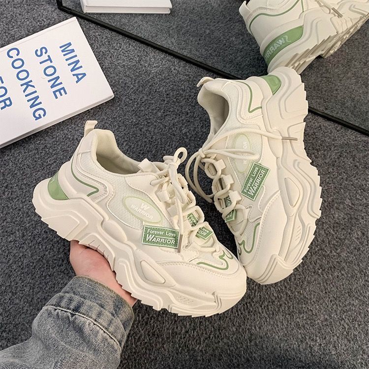 Damen Chunky-Sneaker mit atmungsaktivem Obermaterial und rutschfester Sohle R&B