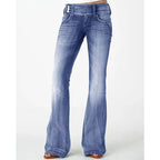 R&B | BeliR&Bte Weinlese Seitenknopf Hohe Taille Skinny Jeans