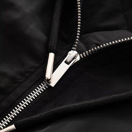 Damen sportliche Übergangsjacke mit hohem Kragen und praktischen Taschen R&B