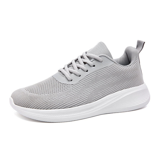 Unisex nan leichter Strick-Laufschuh mit atmungsaktivem Obermaterial und stoßdämpfender Schaumsohle R&B