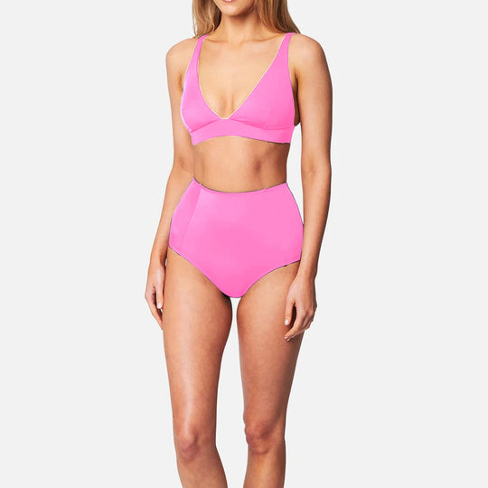 Damen Hochgeschnittener Bikini mit vorteilhaftem Schnitt R&B