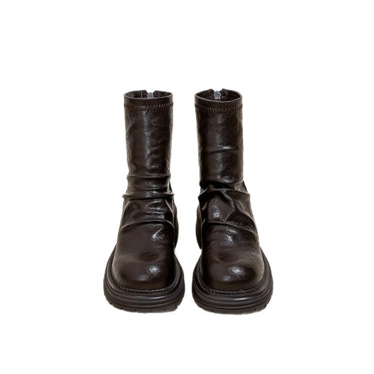 Damen modische Stiefel mit rutschfester Sohle und weichem Obermaterial R&B