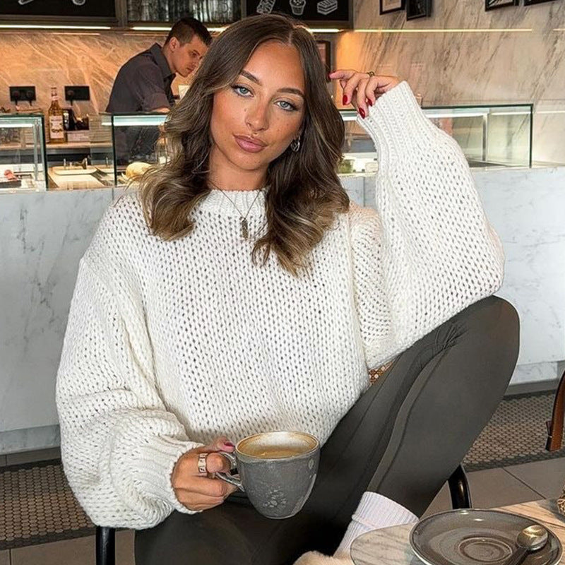 Damen Grobstrickpullover R&B