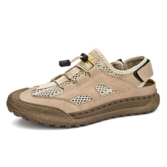 Damen Atmungsaktive Outdoor-Sandalen mit elastischem Schnürsystem R&B