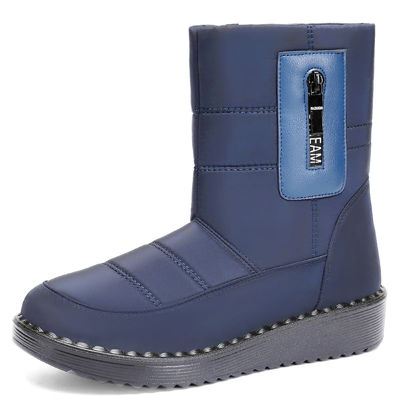 Damen Thermo-Winterstiefel mit rutschfester Sohle und isolierendem Innenfutter R&B