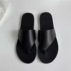 Damen zeitgemäße Zehentrenner-Sandalen mit bequemem Fußbett R&B