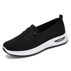 Damen Sportliche Sneaker mit elastischem Strick-Obermaterial und dämpfender Sohle