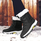 Damen Winterstiefel mit wärmendem Innenfutter und rutschfester Profilsohle R&B