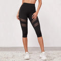 Damen Fitness-Leggings mit innovativen Mesh-Einsätzen