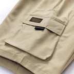 Herren Cargo-Shorts mit elastischem Bund und praktischen Taschen