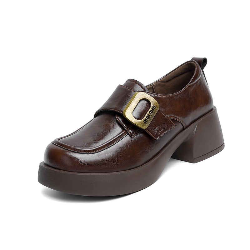 Damen Modische Sling-Pumps mit trendiger Schnallenverzierung und komfortablem Blockabsatz R&B