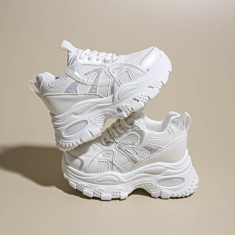 Damen Sportliche Chunky Sneakers mit dämpfender Sohle R&B