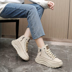 R&B | Lässige Plateau Knöchelhohe Sneaker