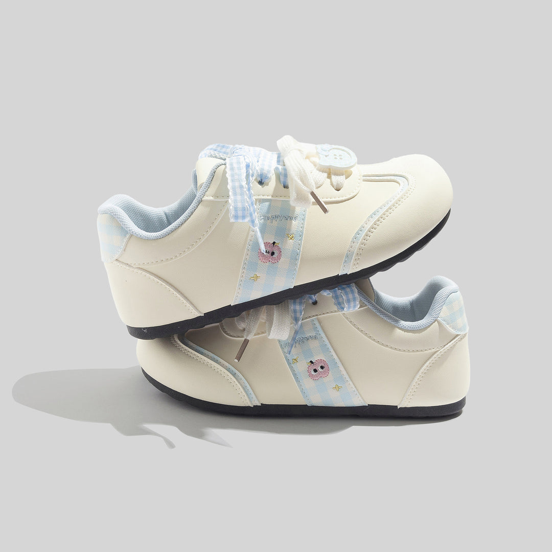 Damen Sportliche Freizeitschuhe mit verspieltem Motiv und innovativem Schnürsystem R&B
