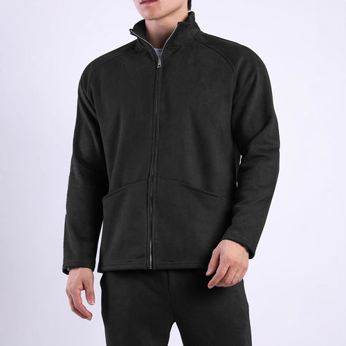 Damen Fleecejacke mit hohem Kragen und praktischen Taschen R&B
