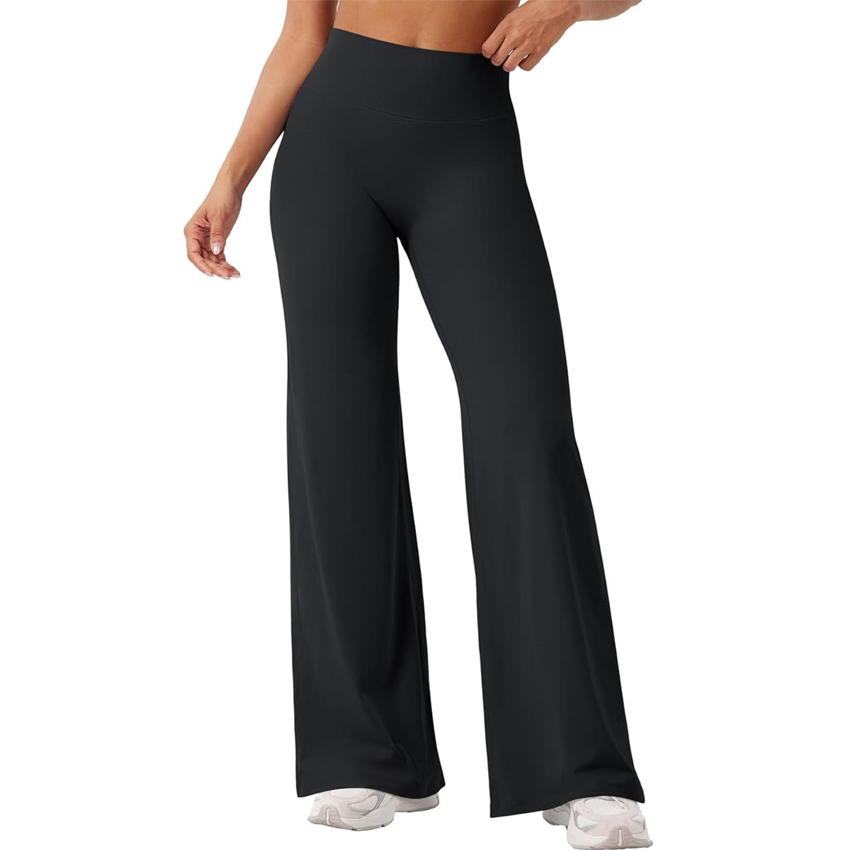 Damen Sportleggings mit hohem Bund und atmungsaktivem Material R&B
