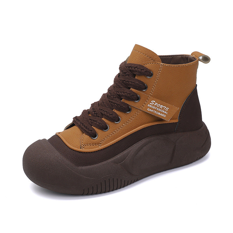 Damen Urbanes High-Top Sneaker Design mit rutschfester Sohle R&B