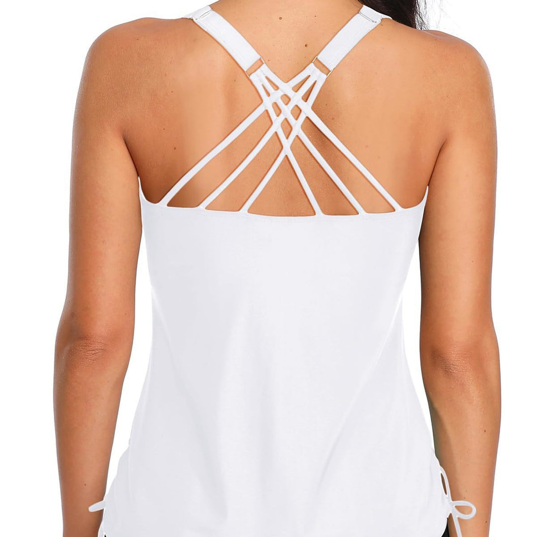 Damen Sportliches Tankini-Oberteil R&B