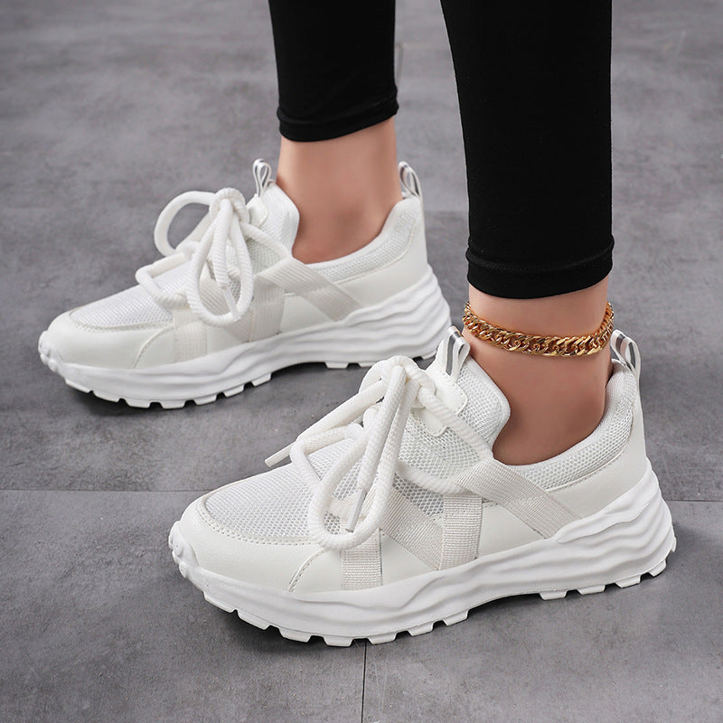 Damen Sportliche Lauf-Sneaker mit atmungsaktivem Mesh und flexiblem Sohlenprofil