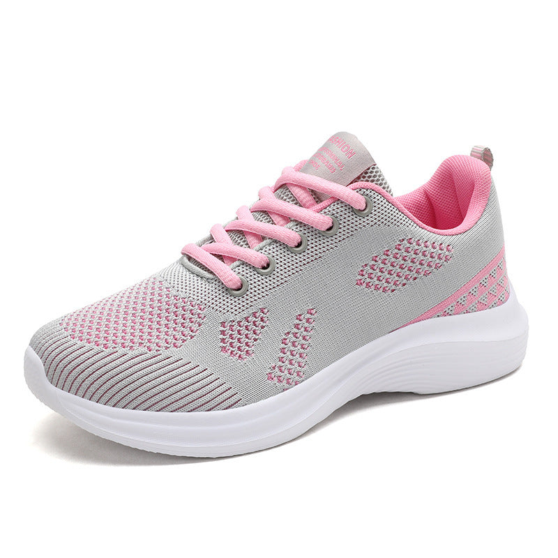 Damen Modische und atmungsaktive Sneaker mit flexiblem Mesh-Obermaterial R&B
