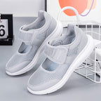 Damen Sportliche Slip-On Sneakers mit atmungsaktivem Netzdesign R&B
