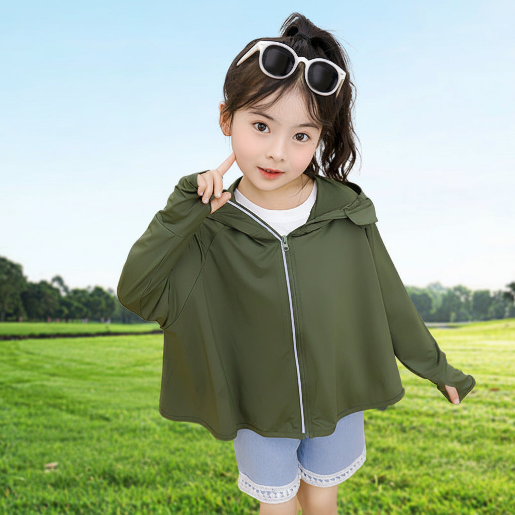 Damen leichte UV-Schutzjacke mit Kapuze R&B