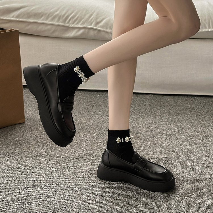 Damen modische Mokassins mit komfortabler Sohle und elegantem Design R&B