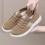 Damen Atmungsaktive Sport-Sneakers mit elastischer Schnürung und flexibler Sohle R&B