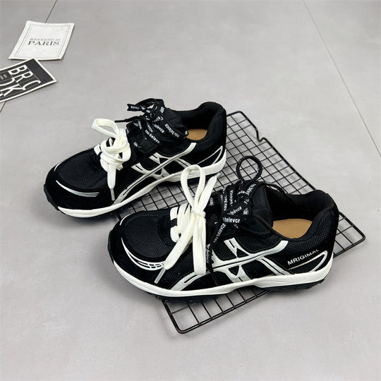 Damen sportliche Lauf-Sneaker mit dämpfender Sohlenkonstruktion und atmungsaktiver Mesh-Oberfläche R&B