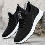 Damen Sportliche Mesh Sneakers mit elastischem Obermaterial und dämpfender Sohle R&B