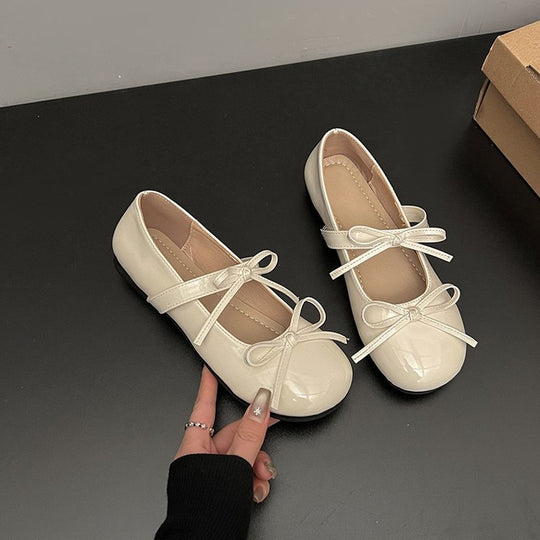 Damen Ballerinas mit modischem Schleifenakzent und bequemer Innensohle R&B