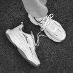 Damen Sportliche Sneakers mit atmungsaktiver Mesh-Oberfläche R&B