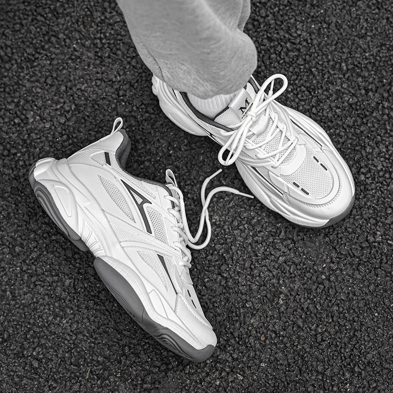 Damen Sportliche Sneakers mit atmungsaktiver Mesh-Oberfläche R&B
