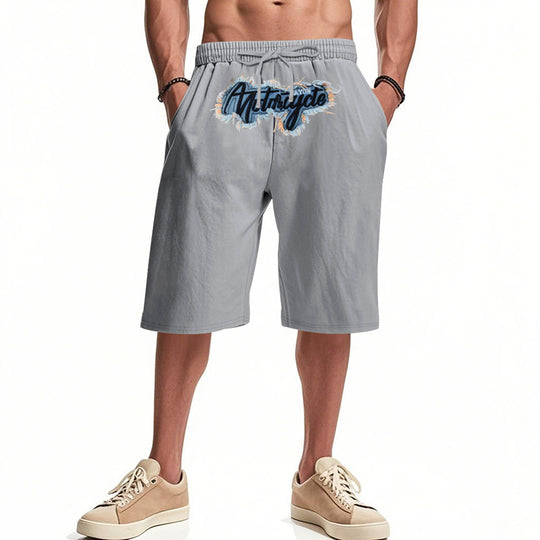 Herren lässige Komfort-Shorts mit verstellbarem Kordelzug und praktischen Seitentaschen R&B