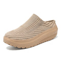 Damen bequeme Clogs mit atmungsaktivem Obermaterial und rutschfester Sohle