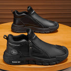 Damen Sportliche Sneaker mit praktischer Reißverschlussöffnung und stoßdämpfender Sohle