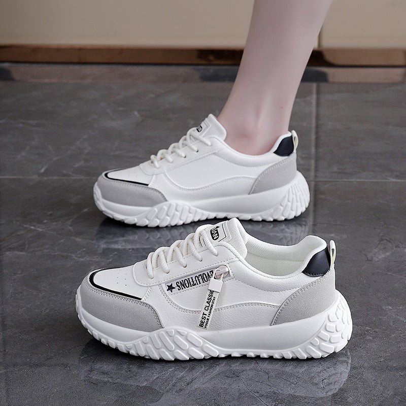Damen Sportliche Sneakers mit robuster Profilsohle und atmungsaktiver Struktur R&B