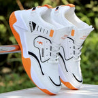 Damen Sportliche und modische Sneakers mit verstärkter Sohle R&B