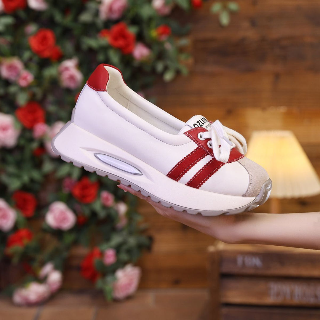 Damen Komfortable Sneakers im modischen Mix aus Textil R&B